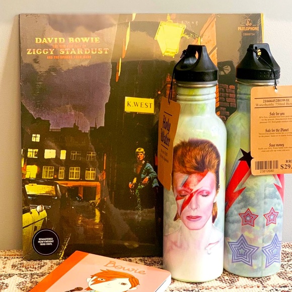 New David Bowie Water Bottle - Picture 1 of 1